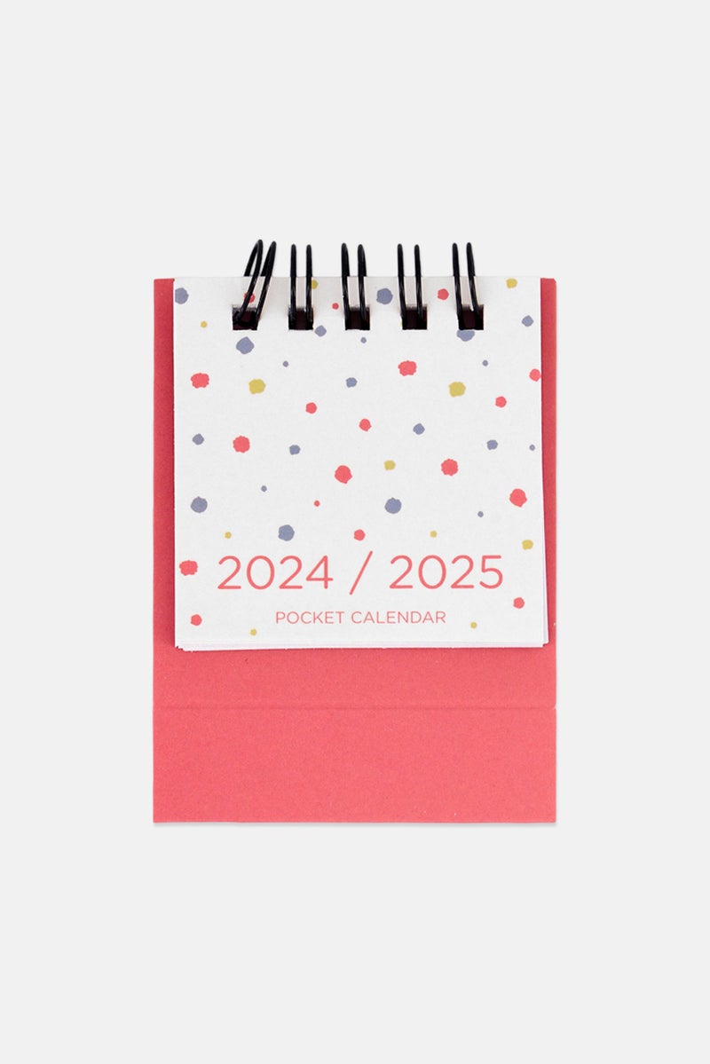 Muy Mucho 14 Sheets Mini Calendar, Blush - Image 1